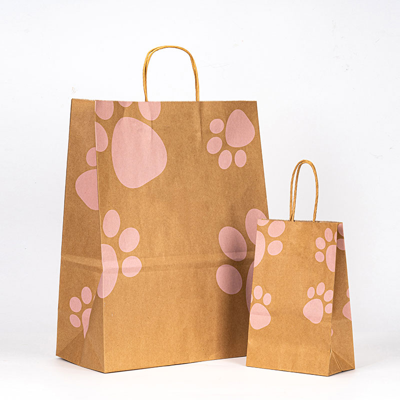 Kraft Shopping Paper Paper poltsa